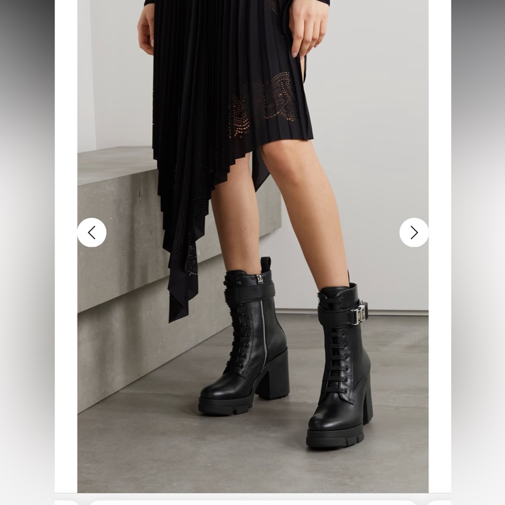 ◼️▪️Givenchy — LEATHER COMBAT BOOTS ▪️◼️